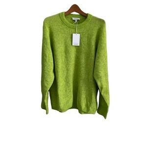 Stockholm Atelier & Other Stories NWT Oversized Green Alpaca Sweater- Size M